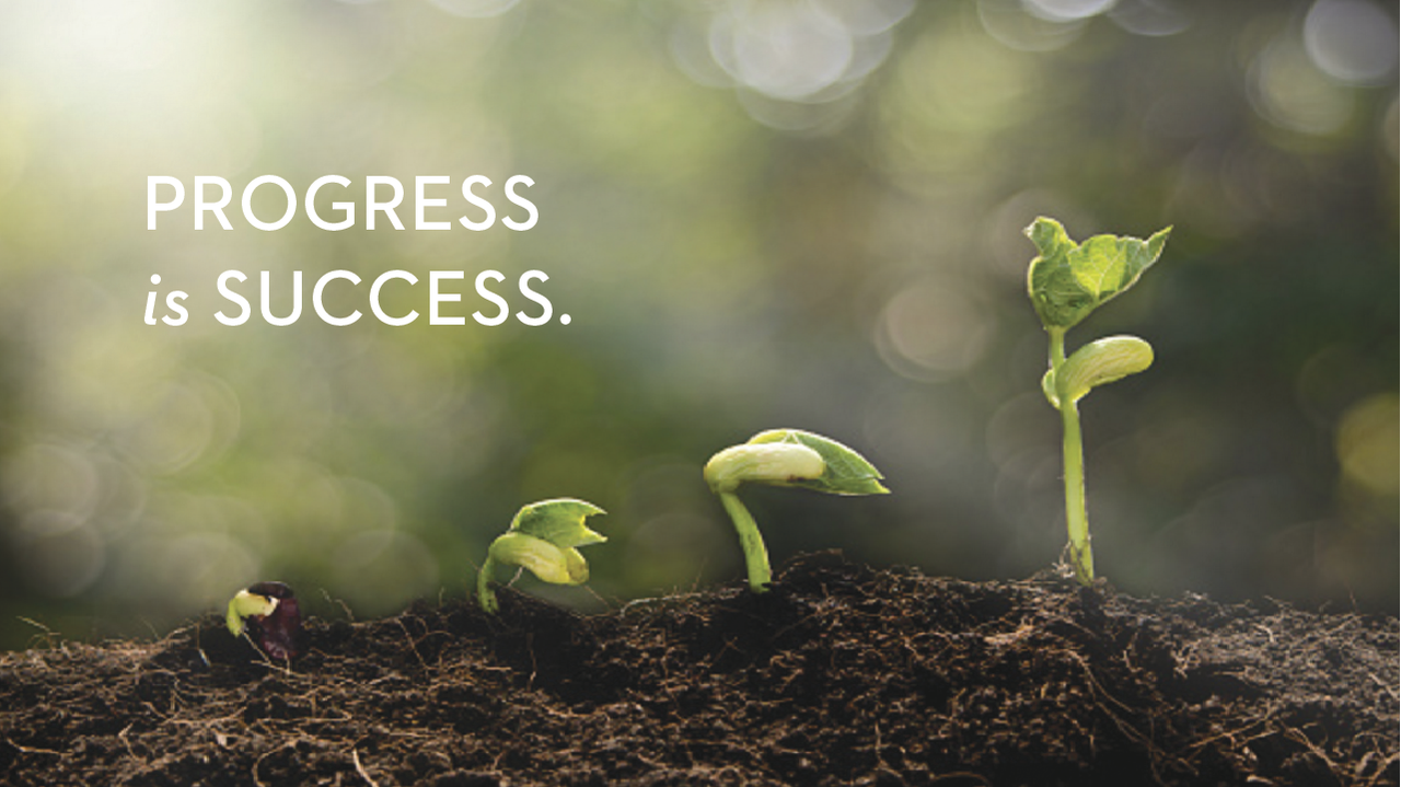 Progress is Success Progress is Success